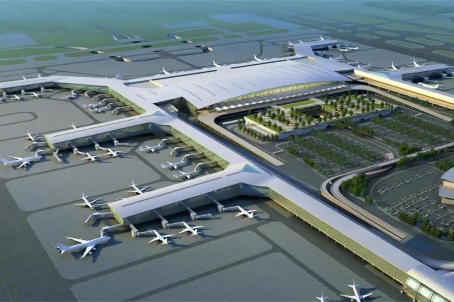 廣州白雲國際機場三期擴建工程西四指廊項目正式   廣州鋼結構公司選擇廣州經緯鋼結構工程有限公司  咨詢電話：+852-80174444