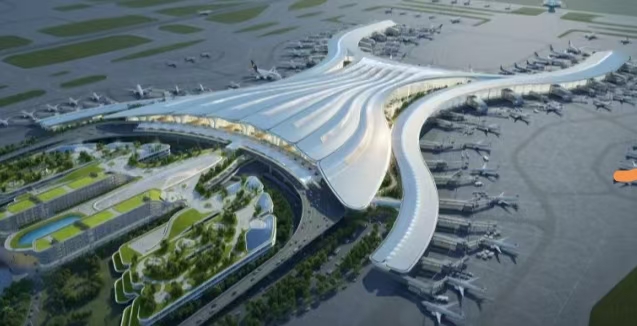 廣州白雲國際機場T3航站樓金屬屋面項目   廣東鋼結構工程項目選擇廣州經緯鋼結構工程有限公司  咨詢電話：+852-14663295